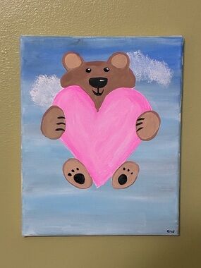 Bear Love Painting